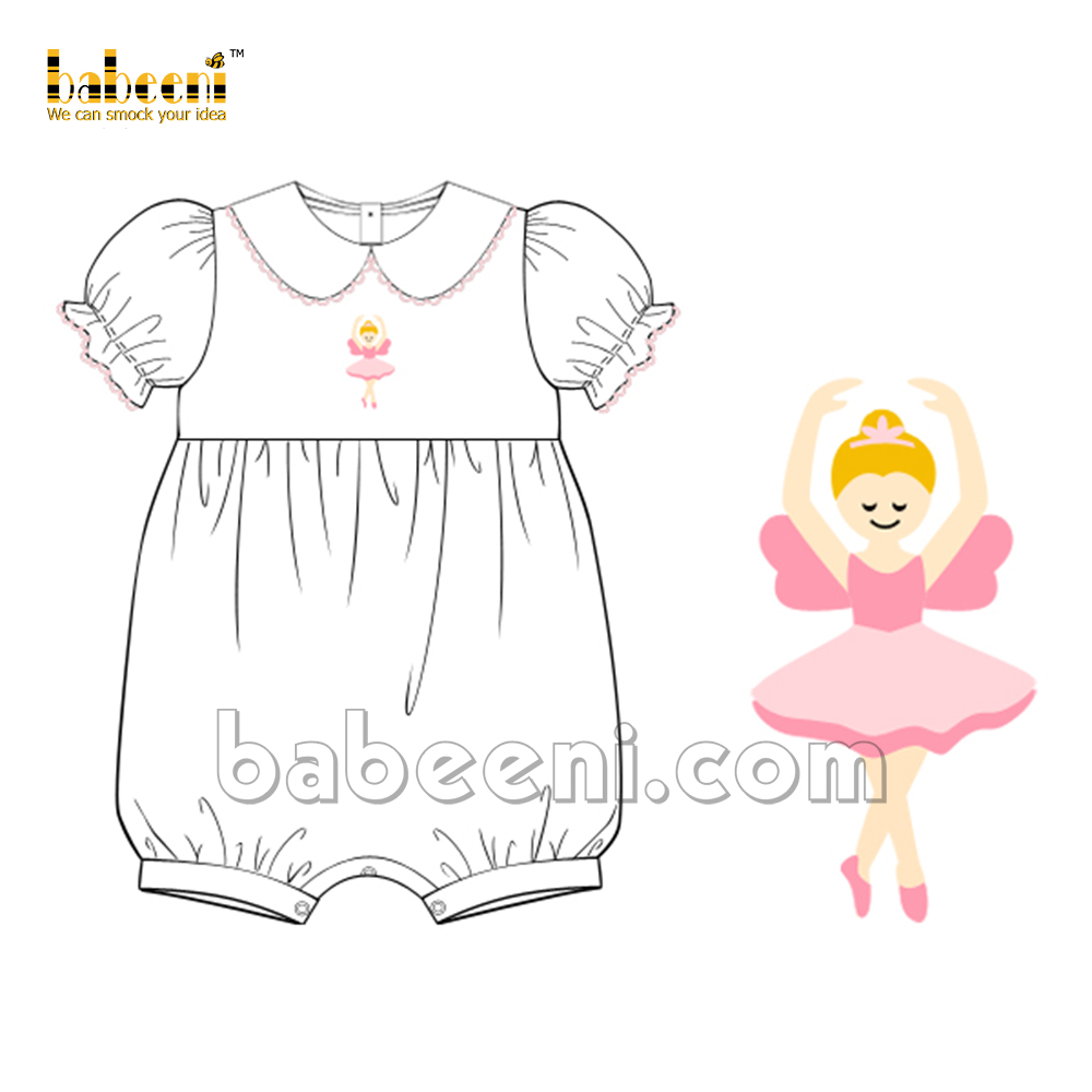 Ballerinas Baby Girl Bubble- KN 214